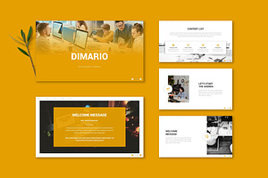 Dimario - Google SLides Template