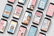 Animated Skincare Instagram Stories, a Social Media Template by TheBrightGrap (Thumbnail 7 of 11)