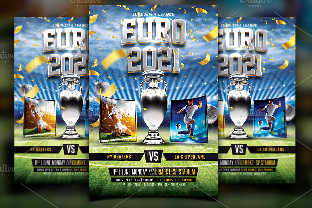European Football Championship, a Flyer Template by Basez Flyers (Photo 3 of 3)