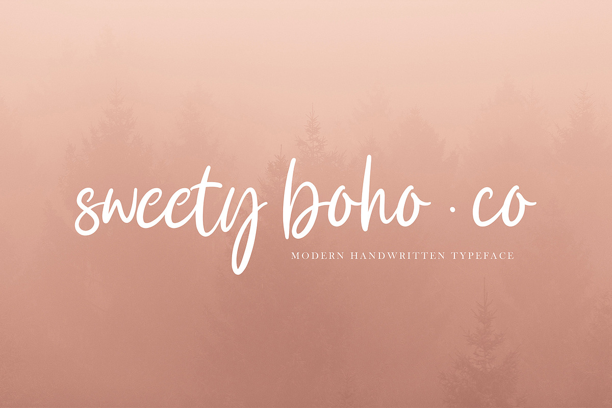 Bibesty, a Script Font by pineungtype (Photo 10 of 10)