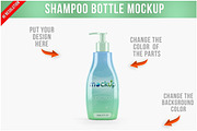 Shampoo Bottle Mockup PSD, a Product Mockup by Bruno's Shop (Thumbnail 1 of 4)