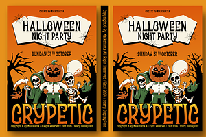 Crypetic - Scary Display Font