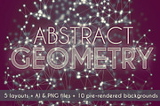 Abstract Geometry Triangular Network, a Texture Graphic by Transfuchsian (Thumbnail 1 of 5)