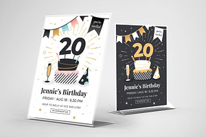 Birthday Party Flyer / Invite