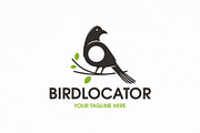 Bird Locator Logo Template, a Branding & Logo Template by vectorwithin (Thumbnail 1 of 3)