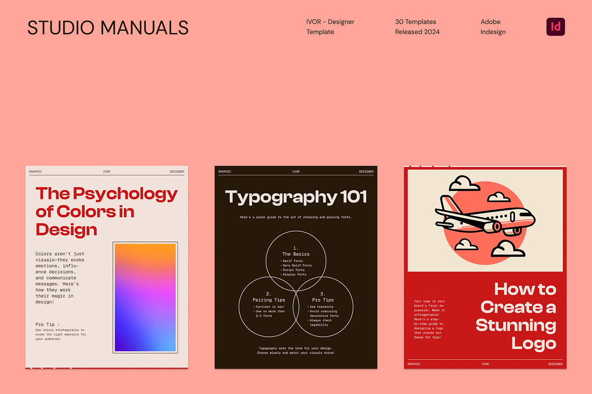 IVOR – Designer Template, a Social Media Template by Studio Manuals (Photo 1 of 8)