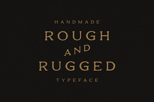 Redlands Rugged Display Sans Serif