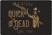 Quick or Dead, a Symbol Font by VozzyStock (Thumbnail 3 of 7)