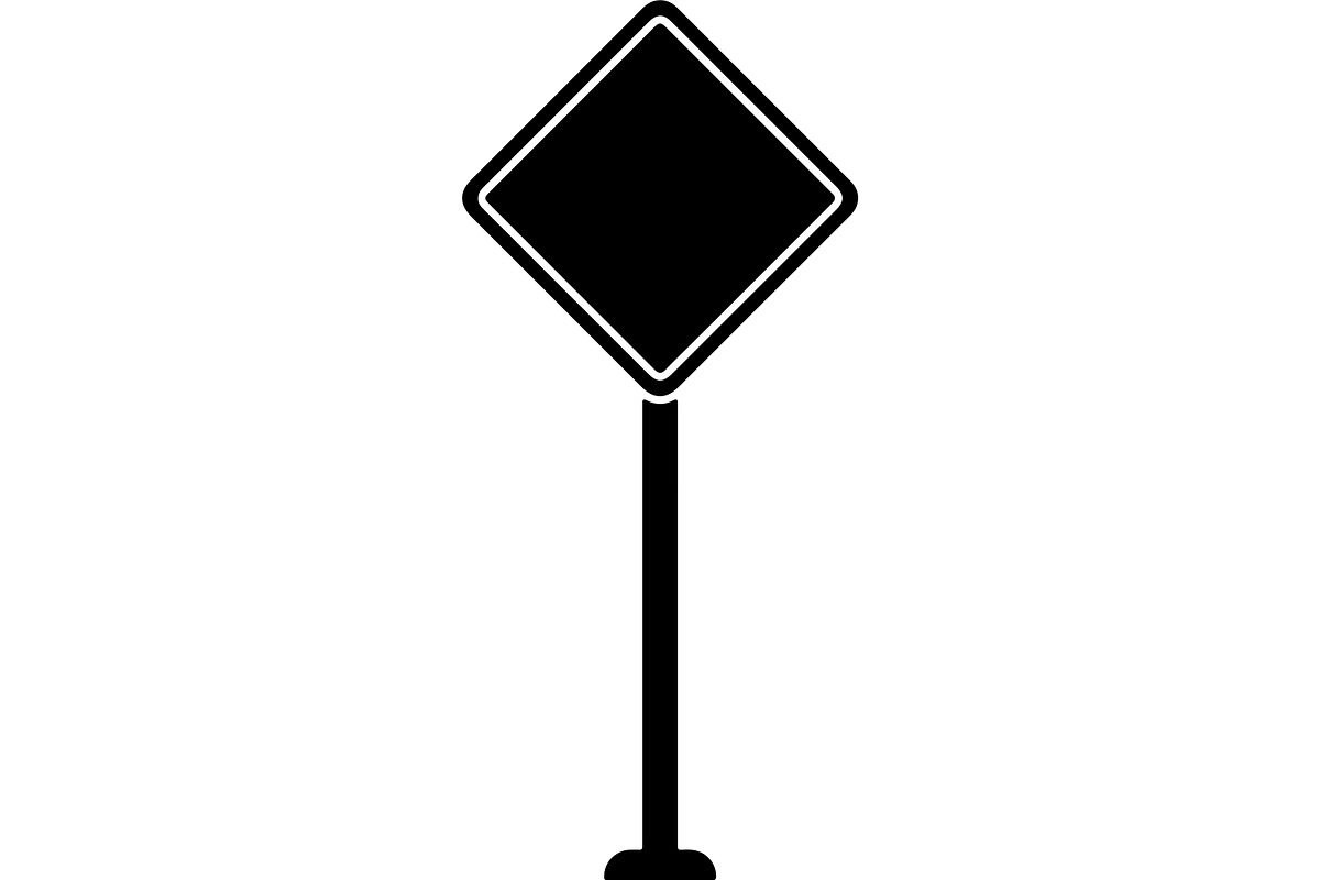 Road construction and traffic sign, a Transportation Illustration by jahid234 (Photo 11 of 13)