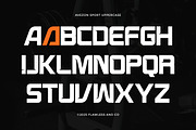 Avezon - Sport Display Font, a Font by Flawless And Co (Thumbnail 9 of 10)