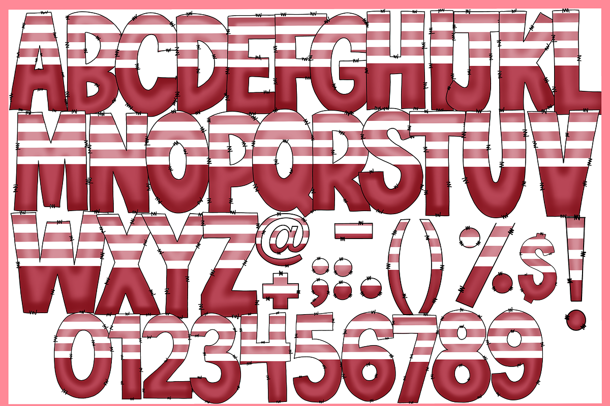 Valentines Special Day-PNG fonts, a Symbol Font by It me digital art (Photo 5 of 7)