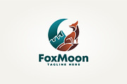 fox with a view of the mountain logo, a Branding & Logo Template by Blazybone (Thumbnail 2 of 2)