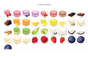 Macaron cakes collection, an Illustration by natamastery (Thumbnail 6 of 7)