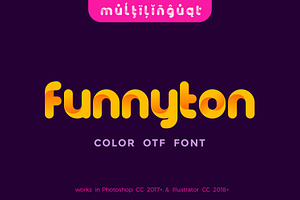 Funnyton Color Font