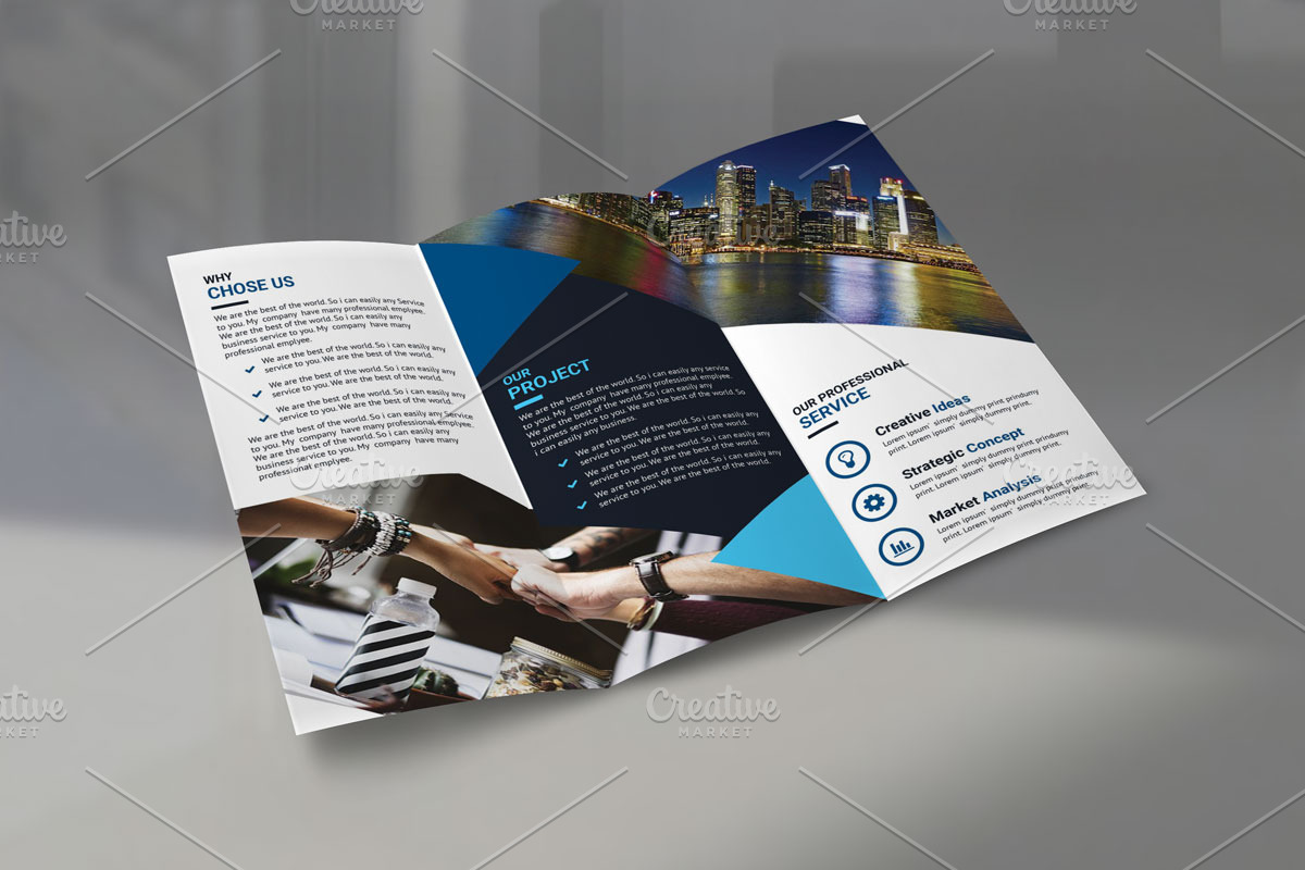 Celestial corporate trifold-brochure, a Brochure Template by A.Lamprianidis (Photo 9 of 15)