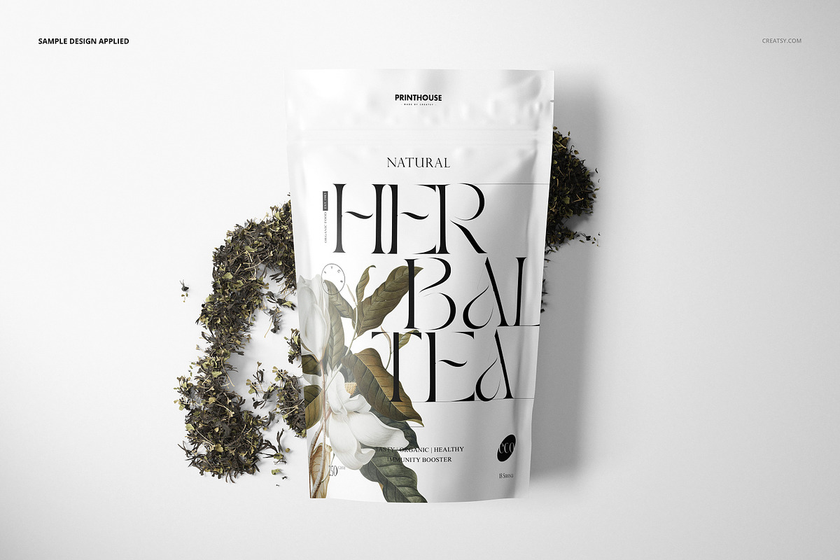 Stand Up Ziplock Bag Mockup Set, a Packaging Mockup by creatsy5 (Photo 8 of 14)