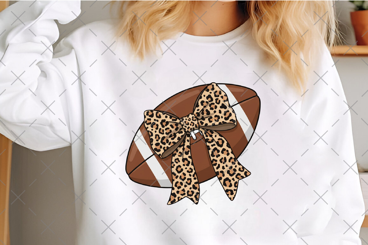 Coquette Football Bow PNG, an Illustration by Craft Nest (Photo 4 of 6)