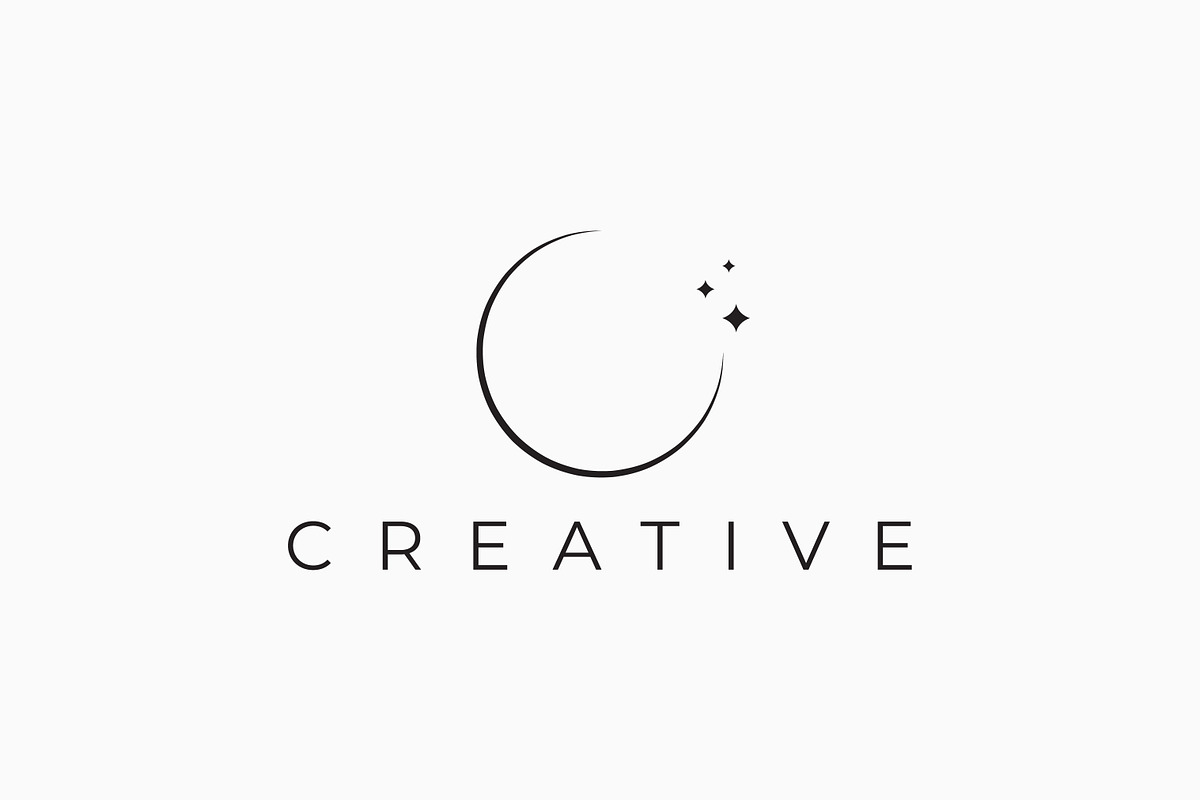 Creative Logo Dream Star Eclipse, a Branding & Logo Template by Signatoro (Photo 1 of 2)
