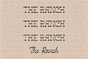 The Ranch | Vintage Font Duo, a Serif Font by Moove Studio (Thumbnail 11 of 12)