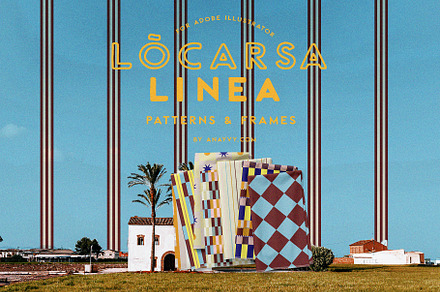 LOCARSA LINEA | Pattern & Brushes, a Pattern Graphic by ana & yvy