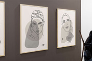 Posters - Line Art Boho Female, a Poster Template by line & plane (Thumbnail 4 of 10)