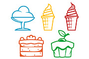 Dessert food, an Object Graphic by Vector Tradition (Thumbnail 1 of 3)