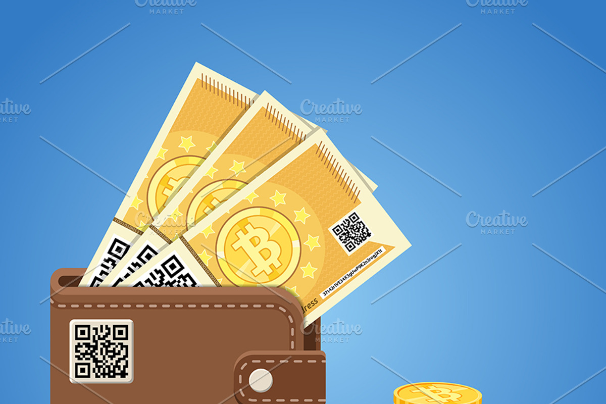 Crypto currency bitcoin technology, a Finance Illustration by TAlex (Photo 4 of 7)