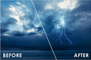 Lightning Effect Overlays