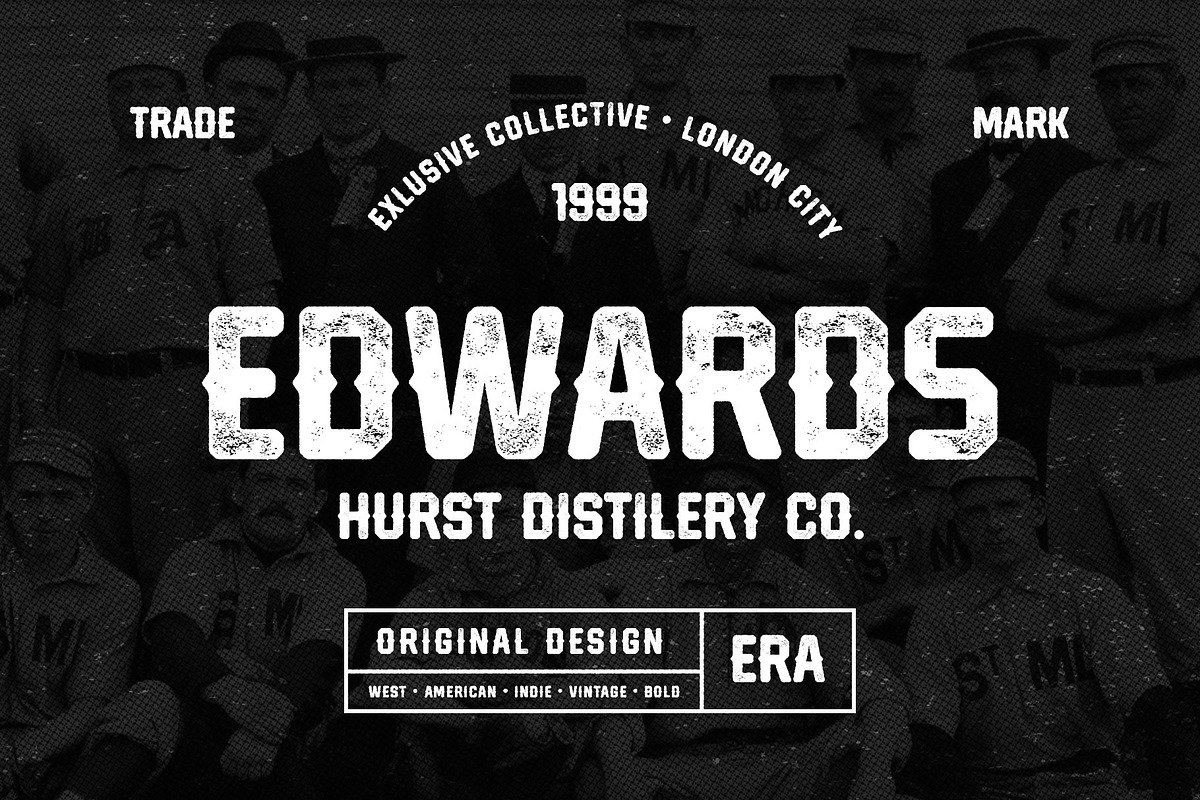 Hardcore Hipsta, a Sans Serif Font by Arterfak Project (Photo 2 of 12)