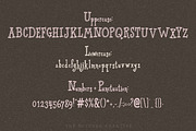 Lacedrunk Lace Pattern Font, a Slab Serif Font by The October Creative (Thumbnail 2 of 8)