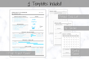 Project Planner Printable Bundle!