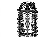 50 Floral French Window Ornament, a Decorative Illustration by Amazin_art (Thumbnail 14 of 29)