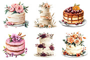 Fall Wedding Cake Clipart, an Illustration by CreationArt (Thumbnail 3 of 5)