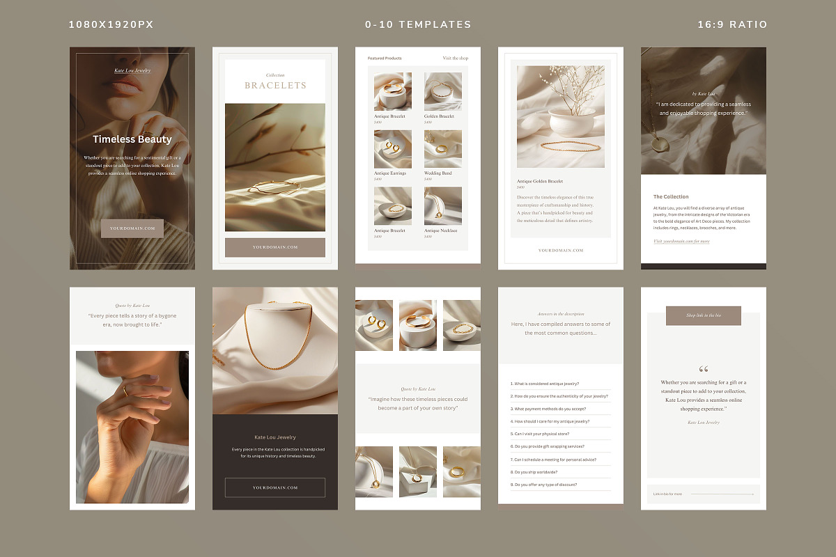 Kate Lou Social Media Kit, a Social Media Template by Ruben Stom (Photo 13 of 20)