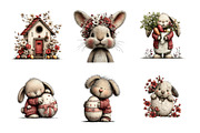 Whimsical Spring Easter Bundle, an Illustration by SinaCreation (Thumbnail 4 of 11)