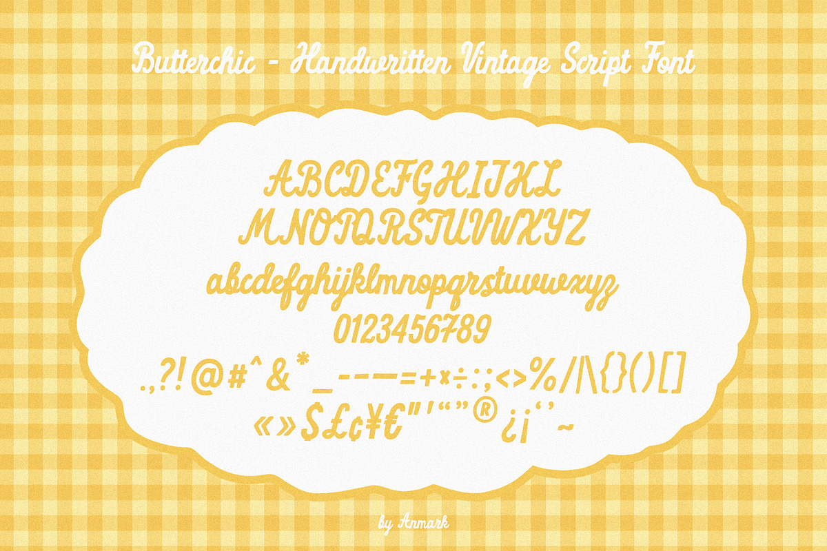 Butterchic Vintage Script Font, a Script Font by AnMark (Photo 15 of 17)