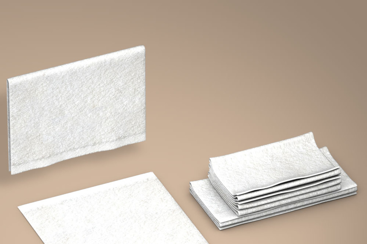 towel, an Object 3D Model by Tartino 3D models (Photo 3 of 6)