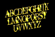 Childish capital letters., a Graphic by Aromeo (Thumbnail 2 of 3)