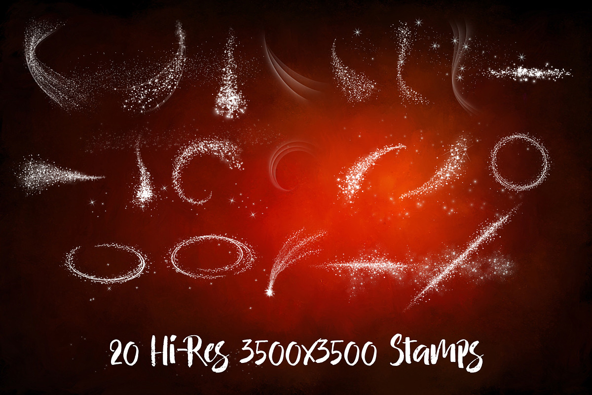 30 Sparkle Brush Set, a Brush Add-On by potterDesigns (Photo 4 of 5)