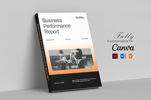 Annual Report template, Brochure