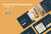 Aesthetic Power Point Template, a Presentation Template by Recreative (Thumbnail 1 of 6)