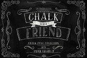 Chalk and Friend, a Font by alit design (Thumbnail 16 of 18)