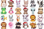 Cute Animals Png, an Animal Illustration by Forhadx5 (Thumbnail 9 of 13)