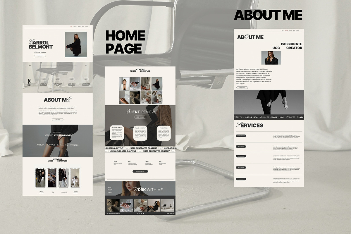 WIX Coaching UGC Website, a Wix Template by Studio Suvelle (Photo 4 of 13)