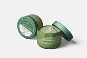 Cosmetic Jar Mockup, a Packaging Mockup by Indah (Thumbnail 5 of 6)