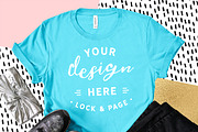 Bella Canvas 3001 Graphic Mockups, a Shirt Mockup by lock and page (Thumbnail 17 of 65)