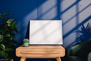 Mockup empty frame on table, a Household Mockup by Daniel Megias (Thumbnail 2 of 2)