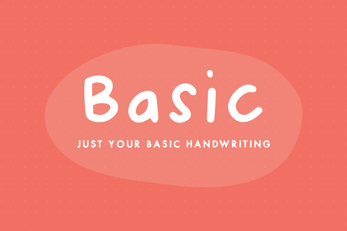 Basic — Just Your Basic Handwriting