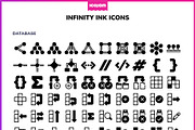 2100+ Infinity Ink icons, a Solid Icon by Icojam store (Thumbnail 10 of 12)