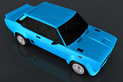 FIAT 131 Abarth Rally Stradale, a Cars & Vehicle 3D Model by valtriiu (Thumbnail 3 of 12)